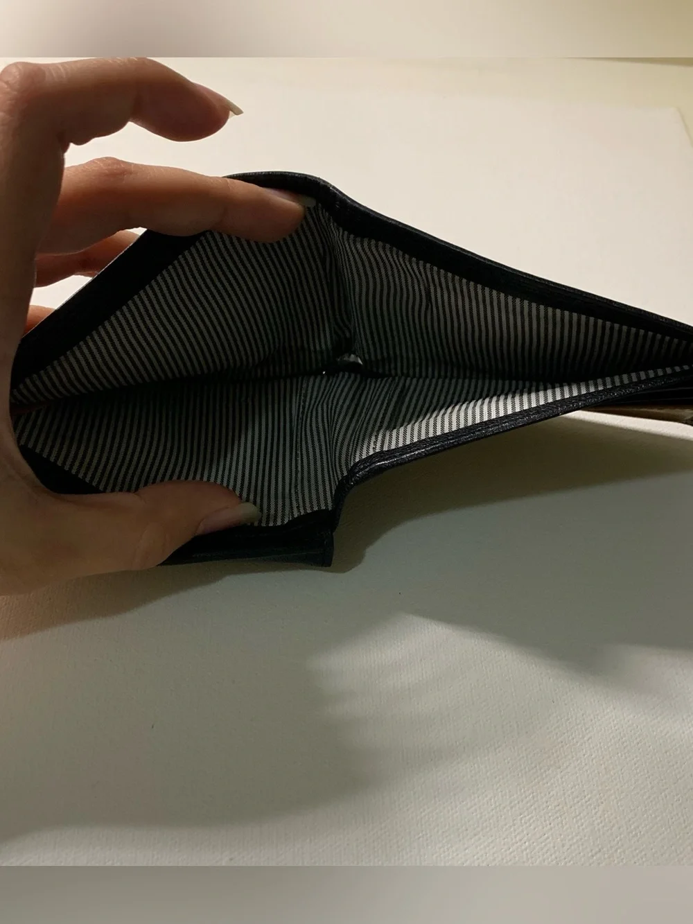 Black Timberland leather wallet